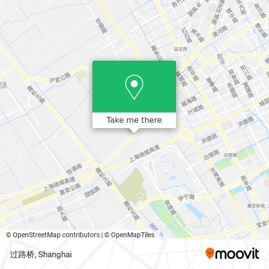 过路桥 map