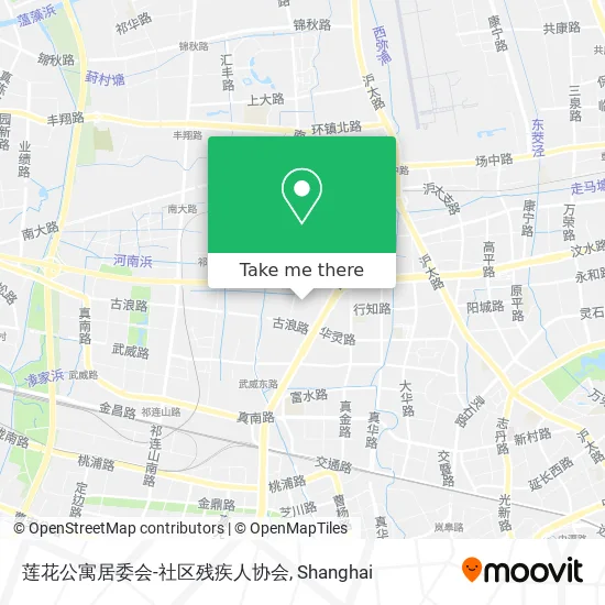 莲花公寓居委会-社区残疾人协会 map