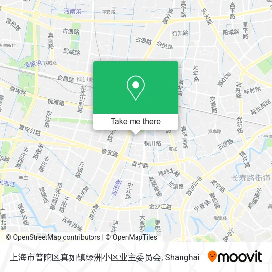 上海市普陀区真如镇绿洲小区业主委员会 map