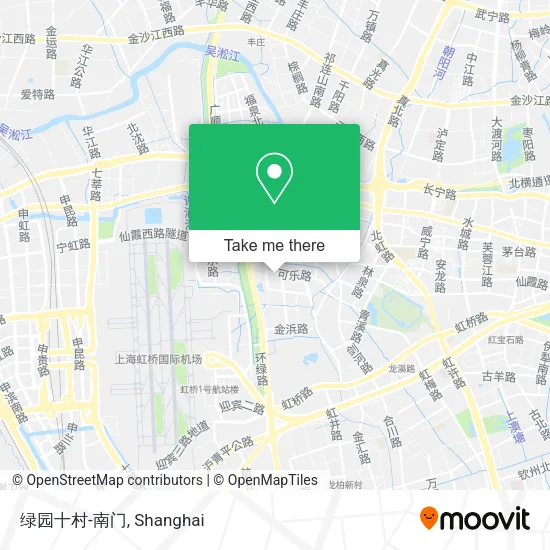 绿园十村-南门 map