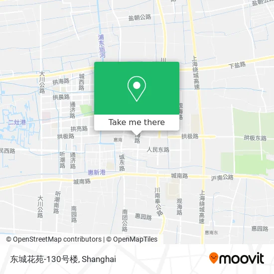 东城花苑-130号楼 map