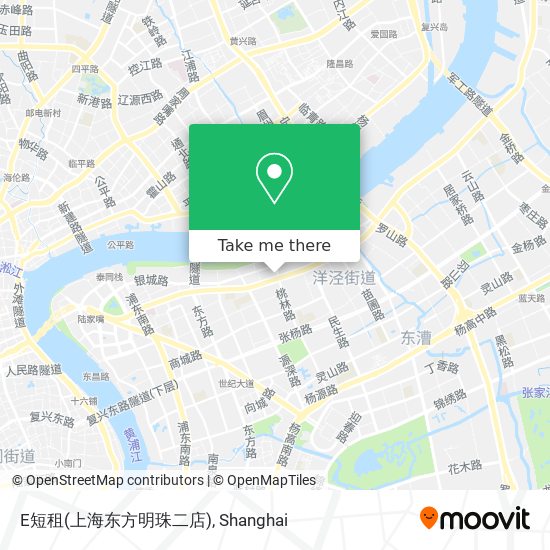E短租(上海东方明珠二店) map