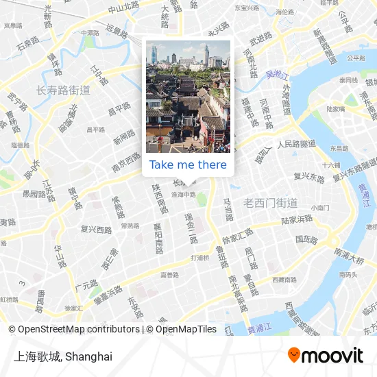 上海歌城 map