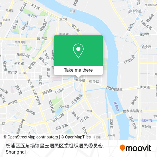 杨浦区五角场镇星云居民区党组织居民委员会 map