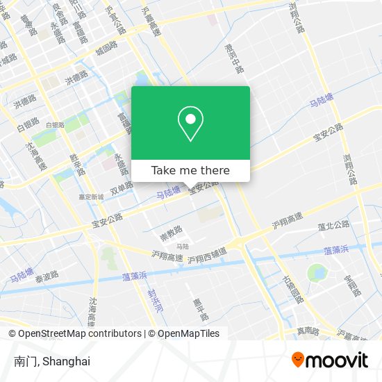 南门 map
