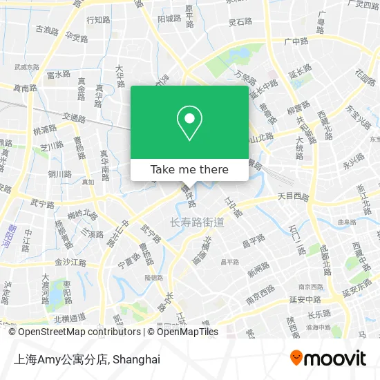 上海Amy公寓分店 map