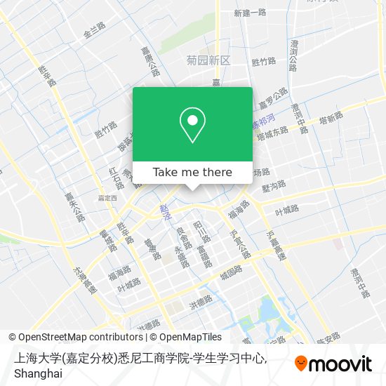 上海大学(嘉定分校)悉尼工商学院-学生学习中心 map