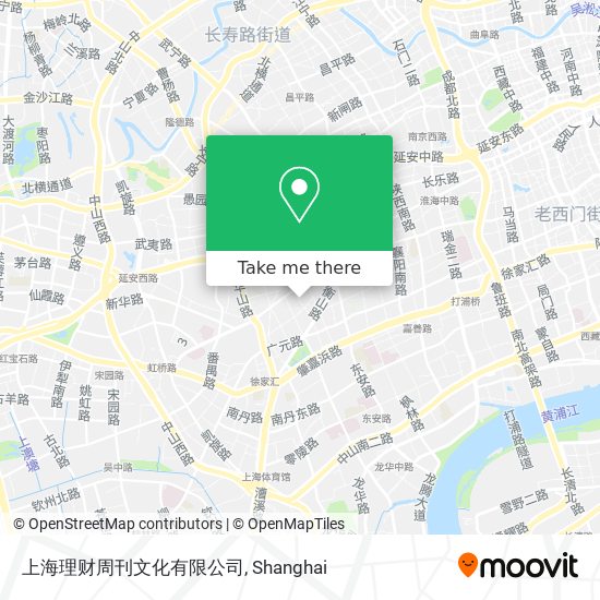 上海理财周刊文化有限公司 map