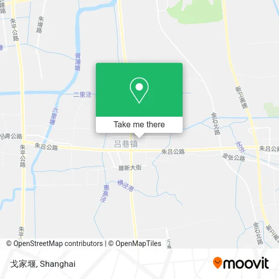 戈家堰 map