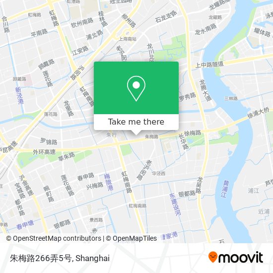 朱梅路266弄5号 map
