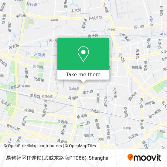 易帮社区IT连锁(武威东路店PT086) map