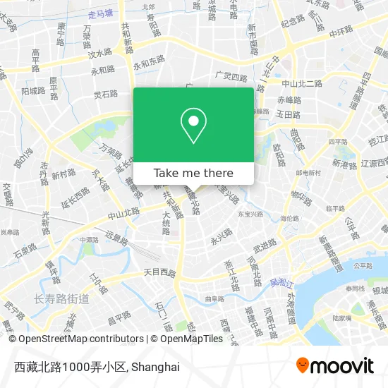 西藏北路1000弄小区 map
