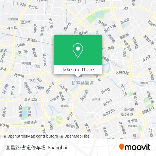 宜昌路-占道停车场 map
