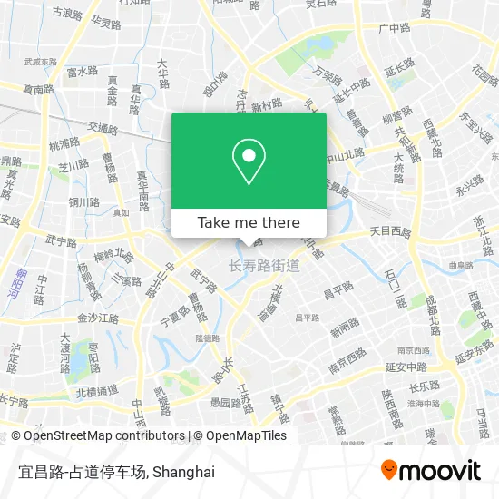 宜昌路-占道停车场 map