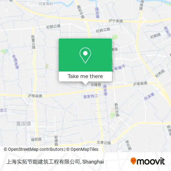 上海实拓节能建筑工程有限公司 map