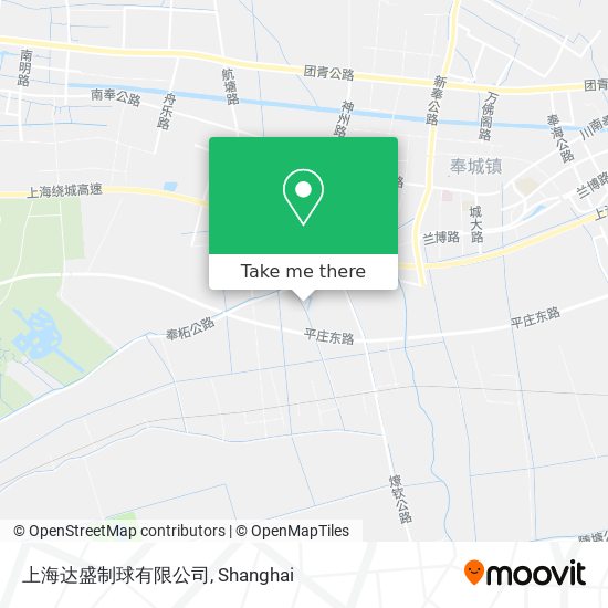 上海达盛制球有限公司 map
