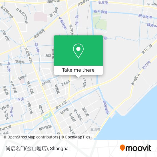 尚启名门(金山嘴店) map
