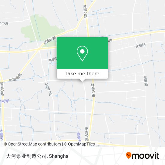 大河泵业制造公司 map