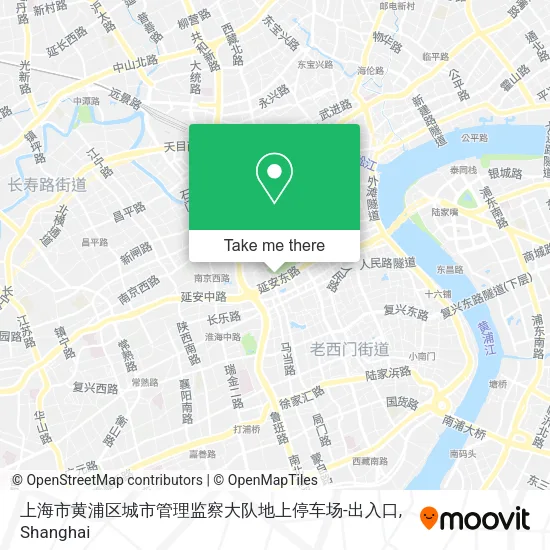 上海市黄浦区城市管理监察大队地上停车场-出入口 map