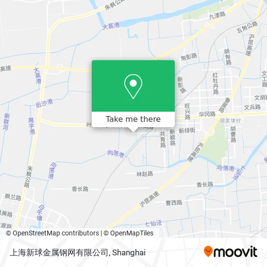 上海新球金属钢网有限公司 map