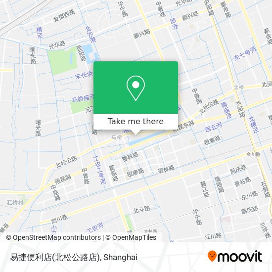 易捷便利店(北松公路店) map