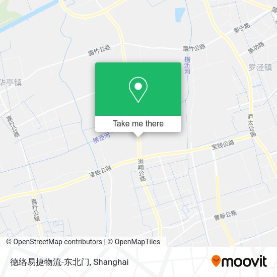 德络易捷物流-东北门 map
