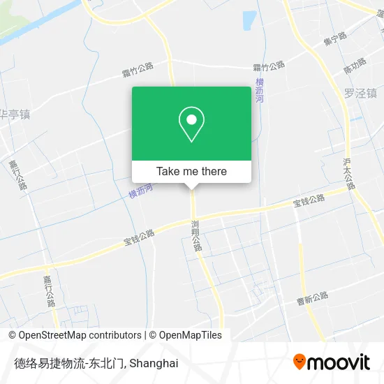 德络易捷物流-东北门 map