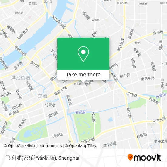 飞利浦(家乐福金桥店) map