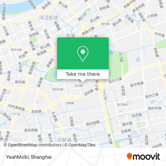 YeahMobi map