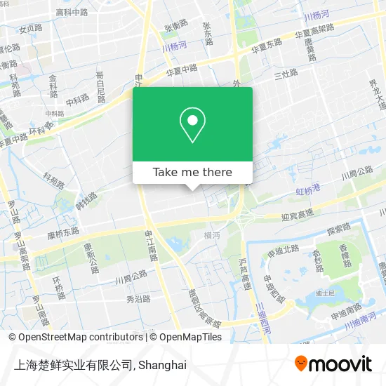 上海楚鲜实业有限公司 map