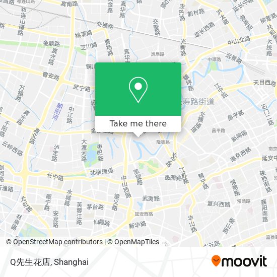 Q先生花店 map