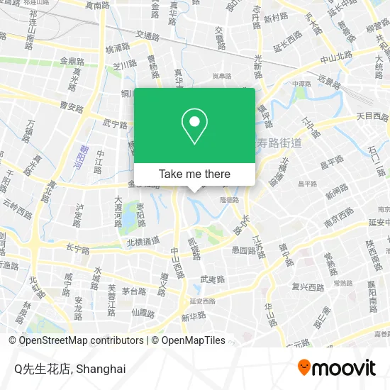 Q先生花店 map