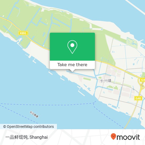 一品鲜馄饨 map