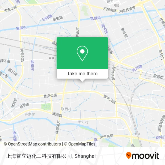 上海普立迈化工科技有限公司 map
