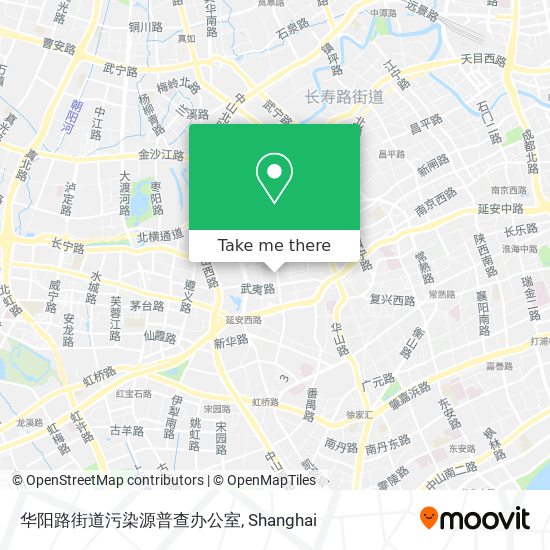 华阳路街道污染源普查办公室 map