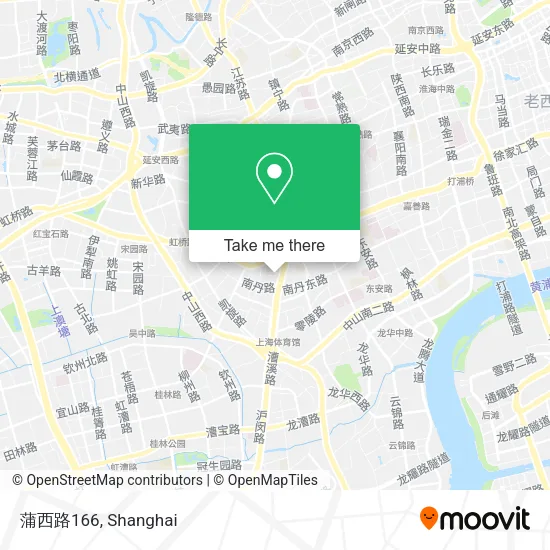 蒲西路166 map