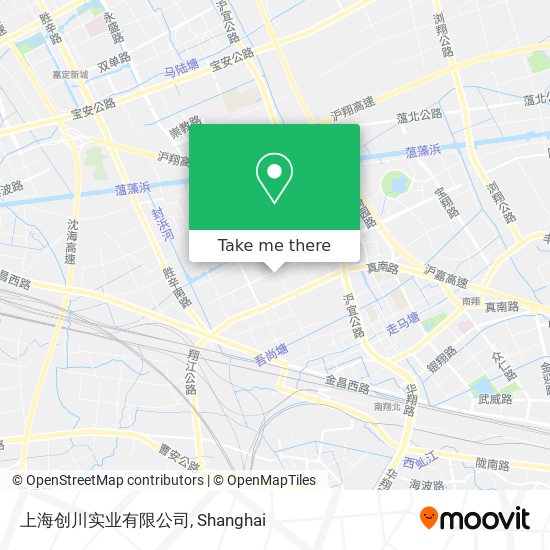 上海创川实业有限公司 map