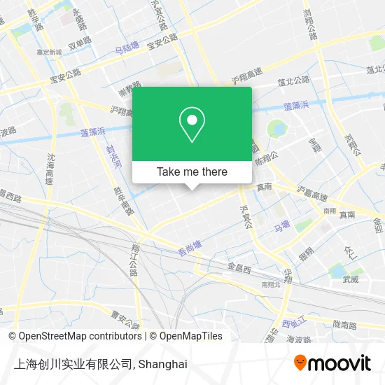 上海创川实业有限公司 map