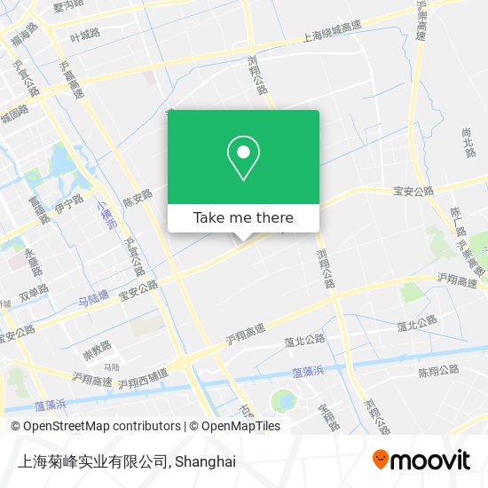 上海菊峰实业有限公司 map
