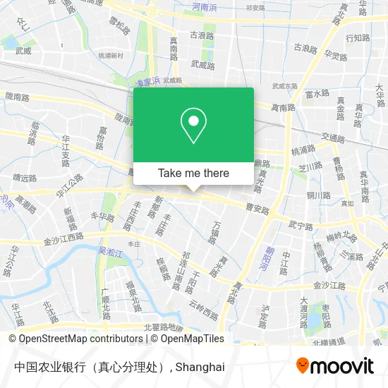 中国农业银行（真心分理处） map