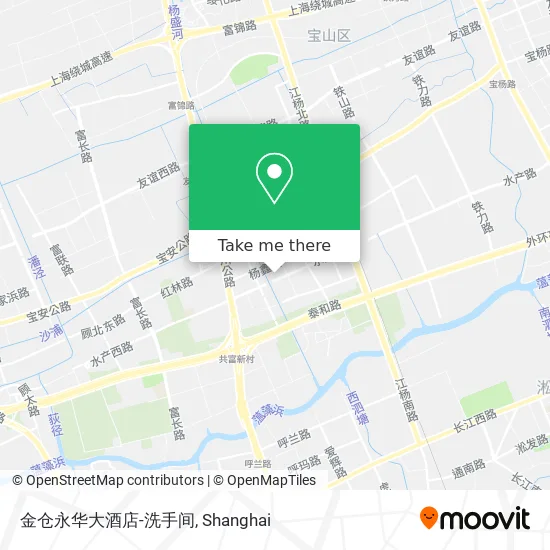 金仓永华大酒店-洗手间 map