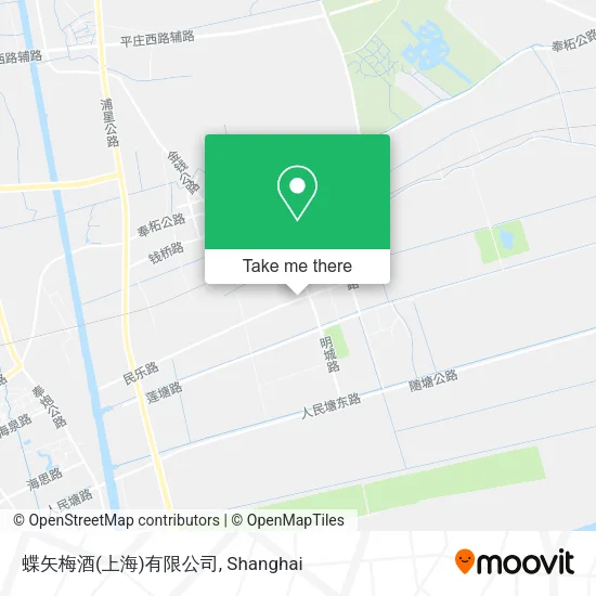 蝶矢梅酒(上海)有限公司 map