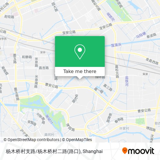 杨木桥村支路/杨木桥村二路(路口) map
