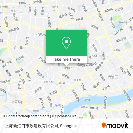 上海新虹口市政建设有限公司 map