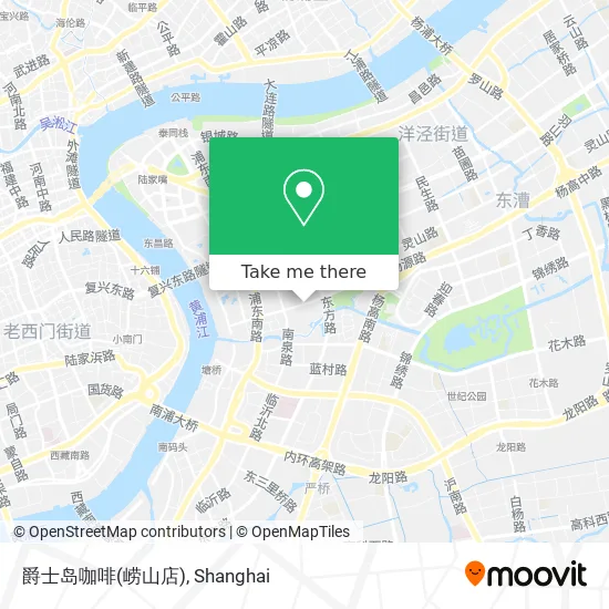 爵士岛咖啡(崂山店) map