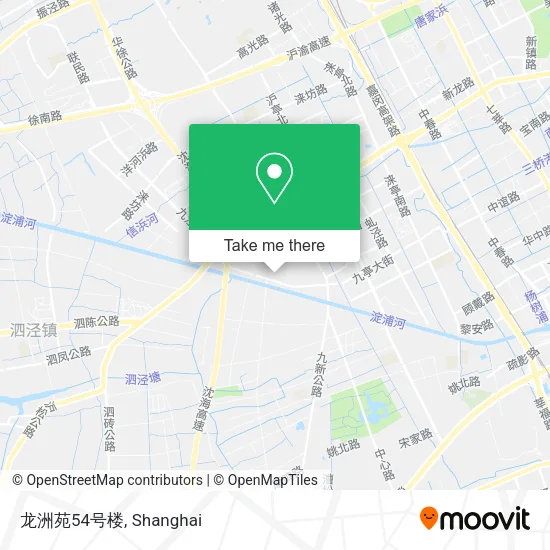 龙洲苑54号楼 map