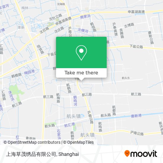 上海草茂绣品有限公司 map
