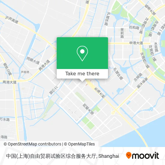 中国(上海)自由贸易试验区综合服务大厅 map