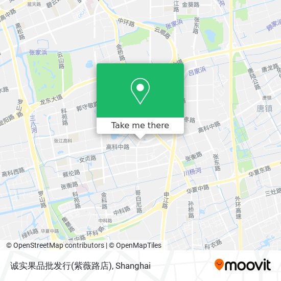 诚实果品批发行(紫薇路店) map