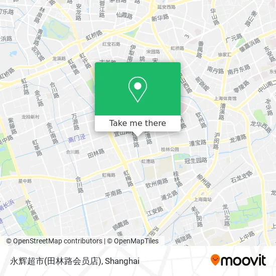 永辉超市(田林路会员店) map
